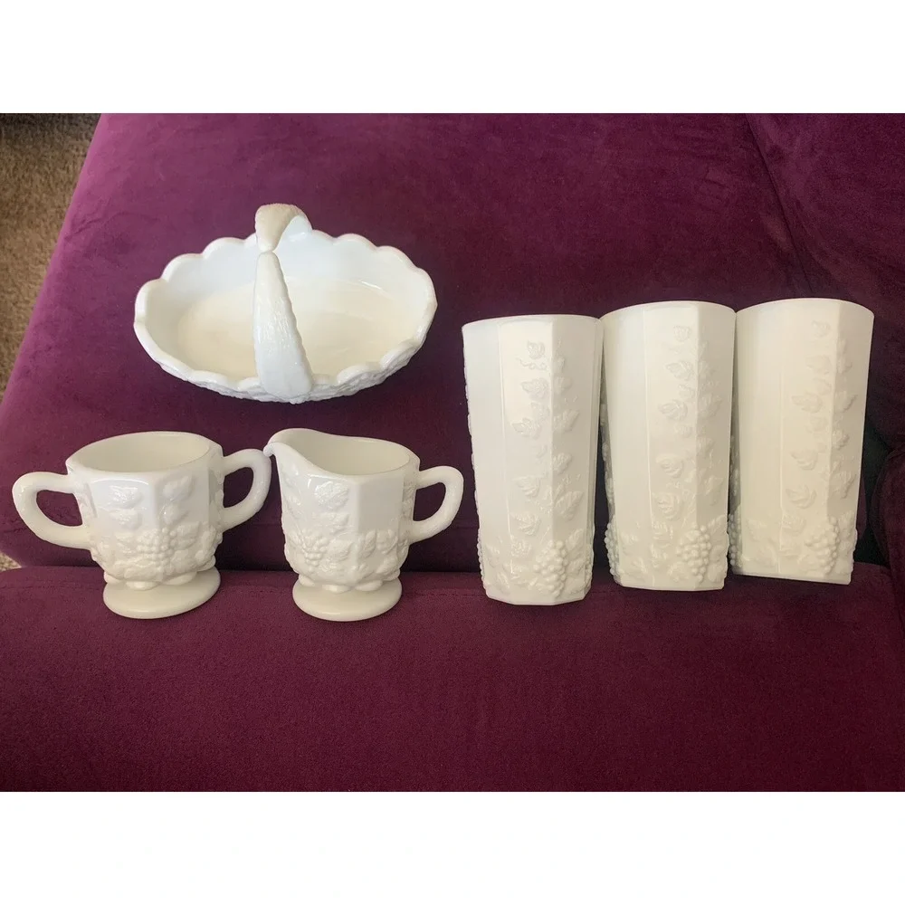 Westmoreland Milk‎ Glass Lot